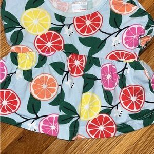 Hanna Andersson Citrus Short Sleeve Tee